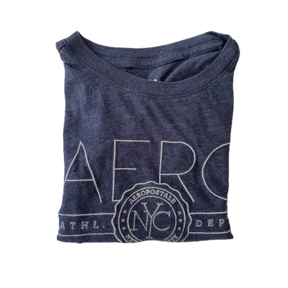 NWT Aero 1987 Appliqué Graphic Tee
